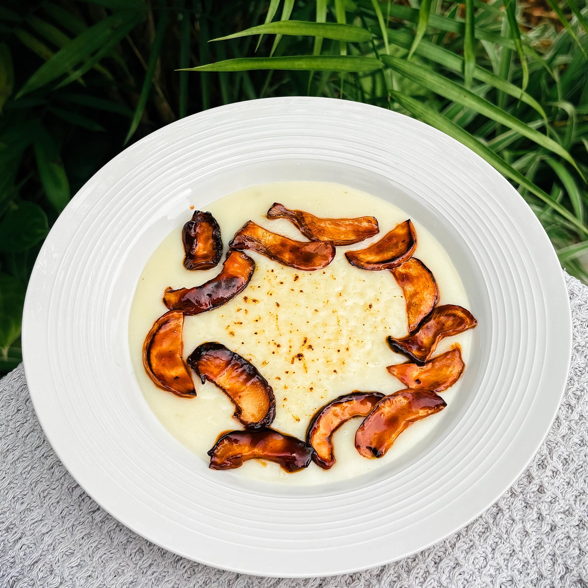 Truffle Mashed Potatoes With Local Mushrooms