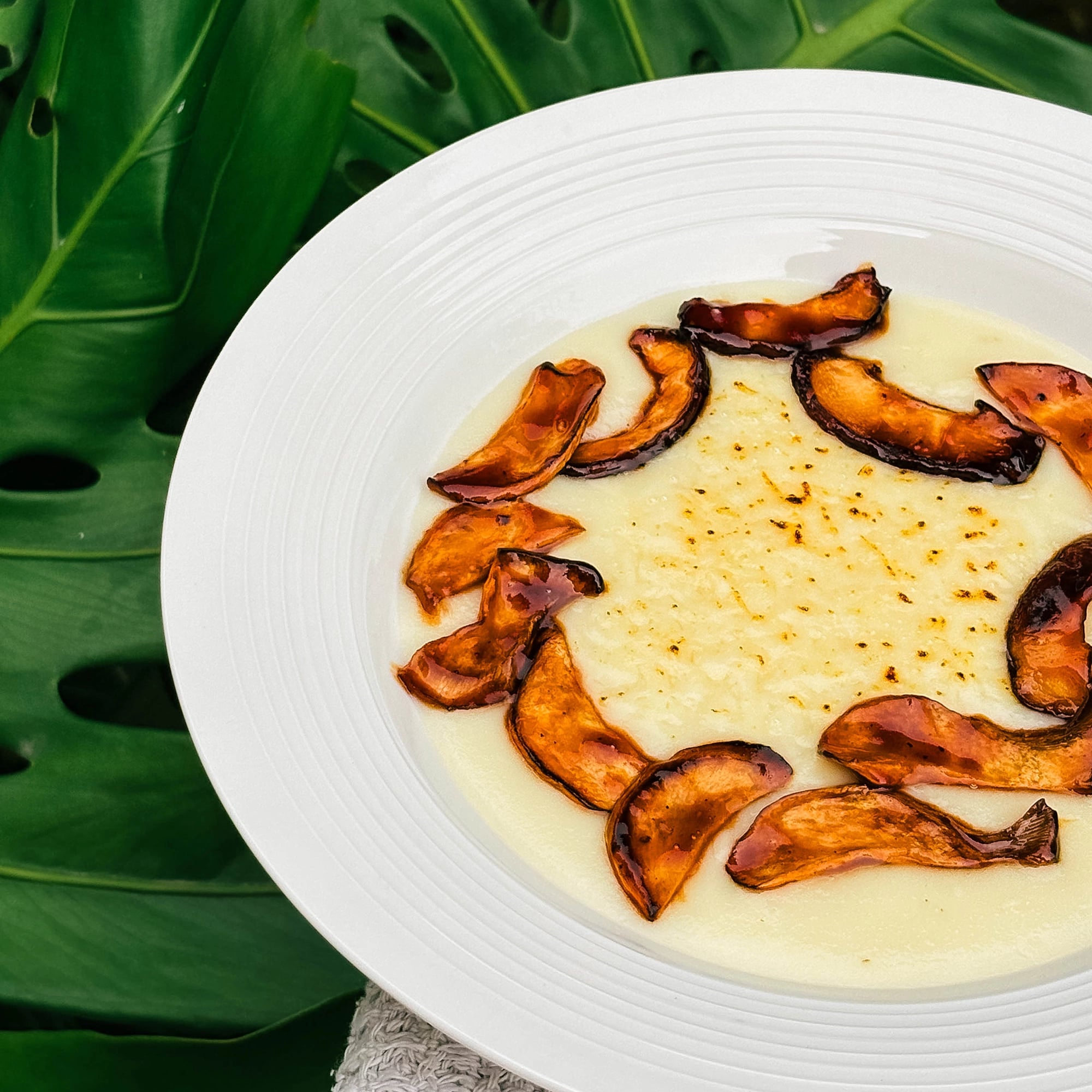 Truffle Mashed Potatoes With Local Mushrooms