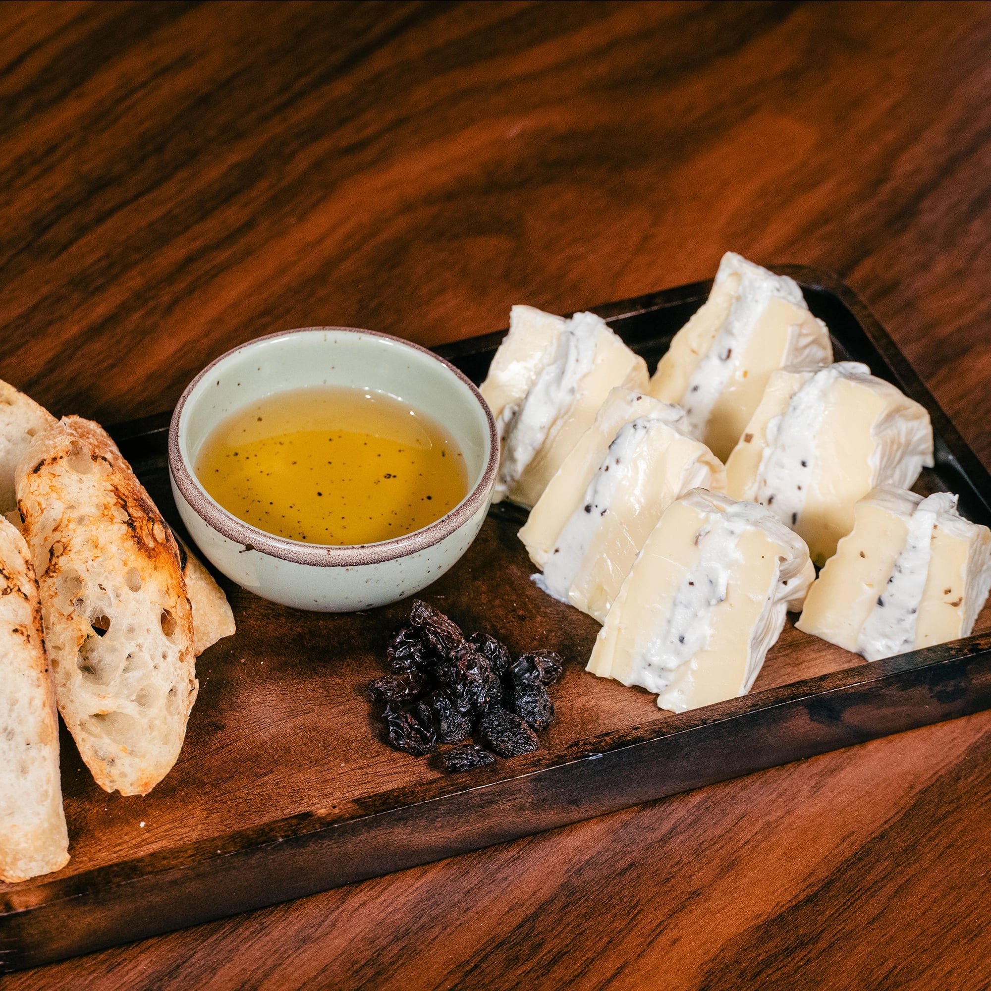 Truffle & Mascarpone Stuffed Brie