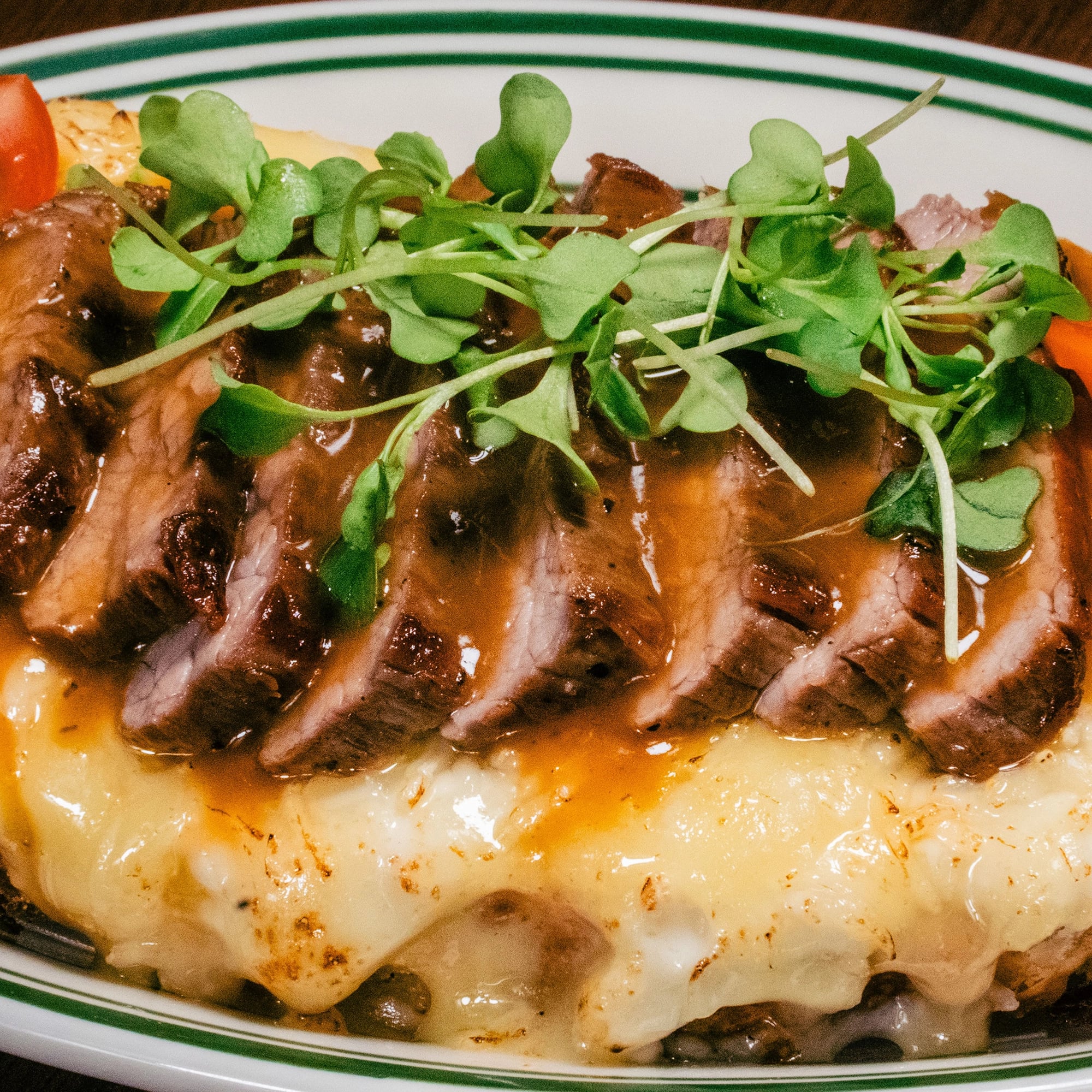 Croque Flank Steak