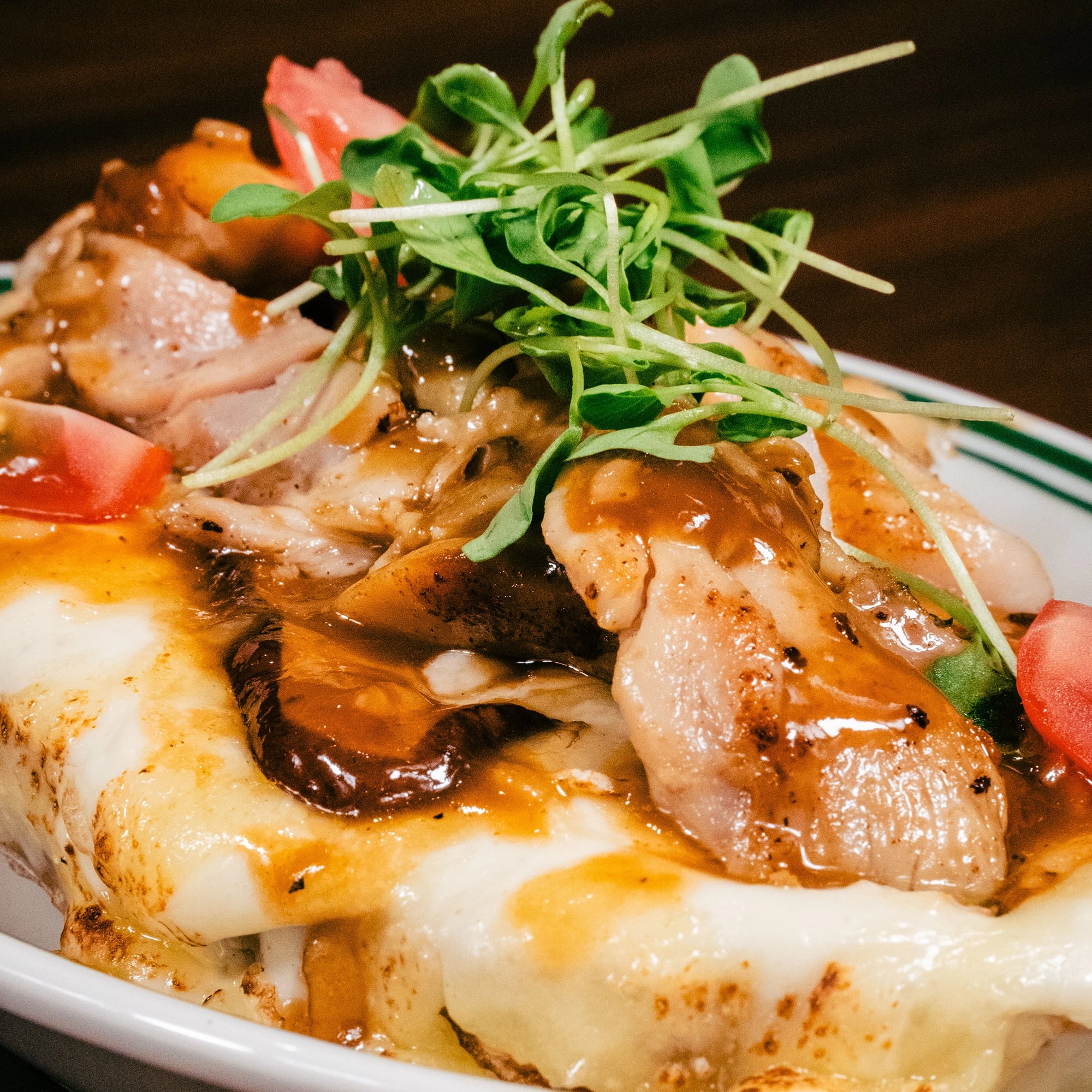Mac Mat Chicken Confit Croque