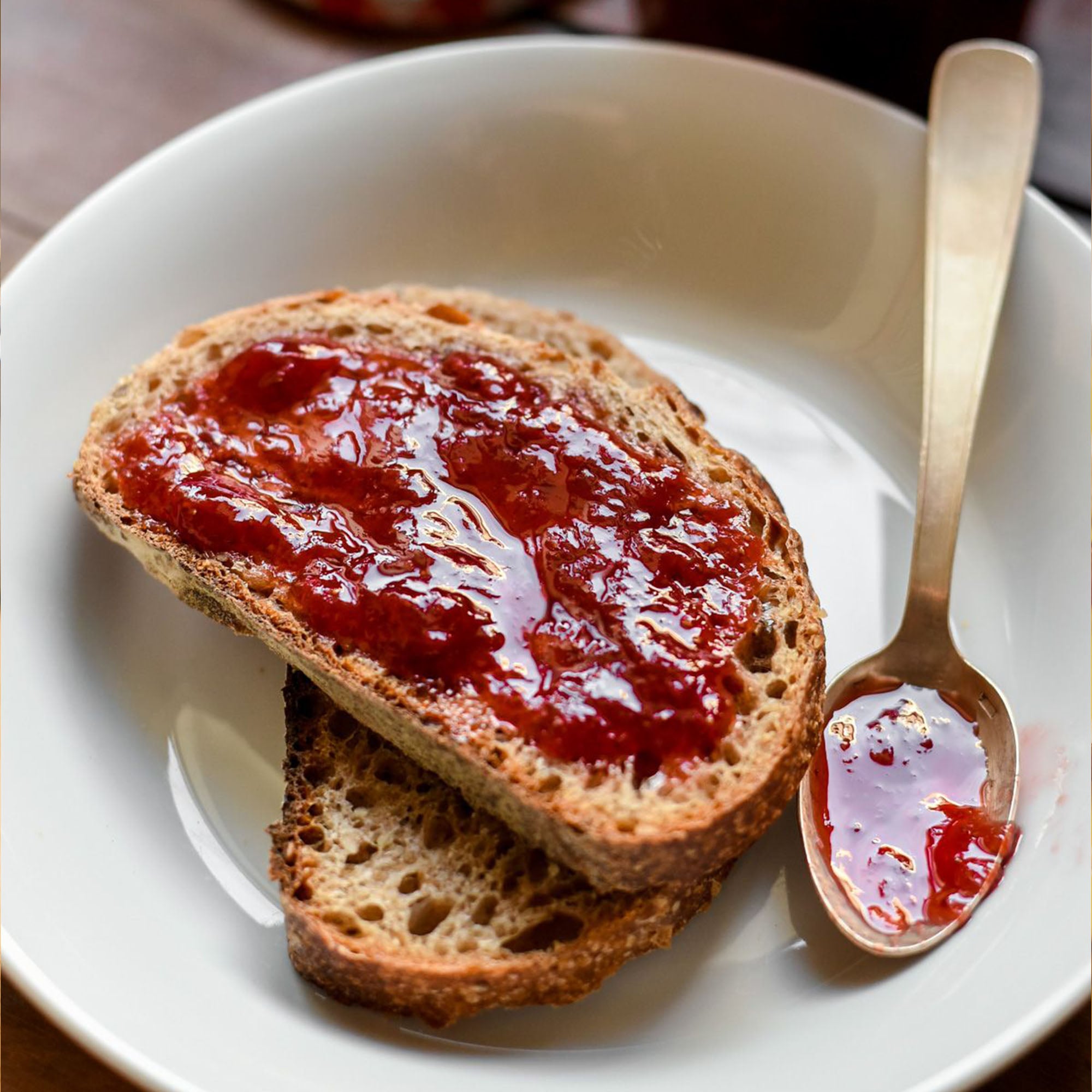 Toast with Jam