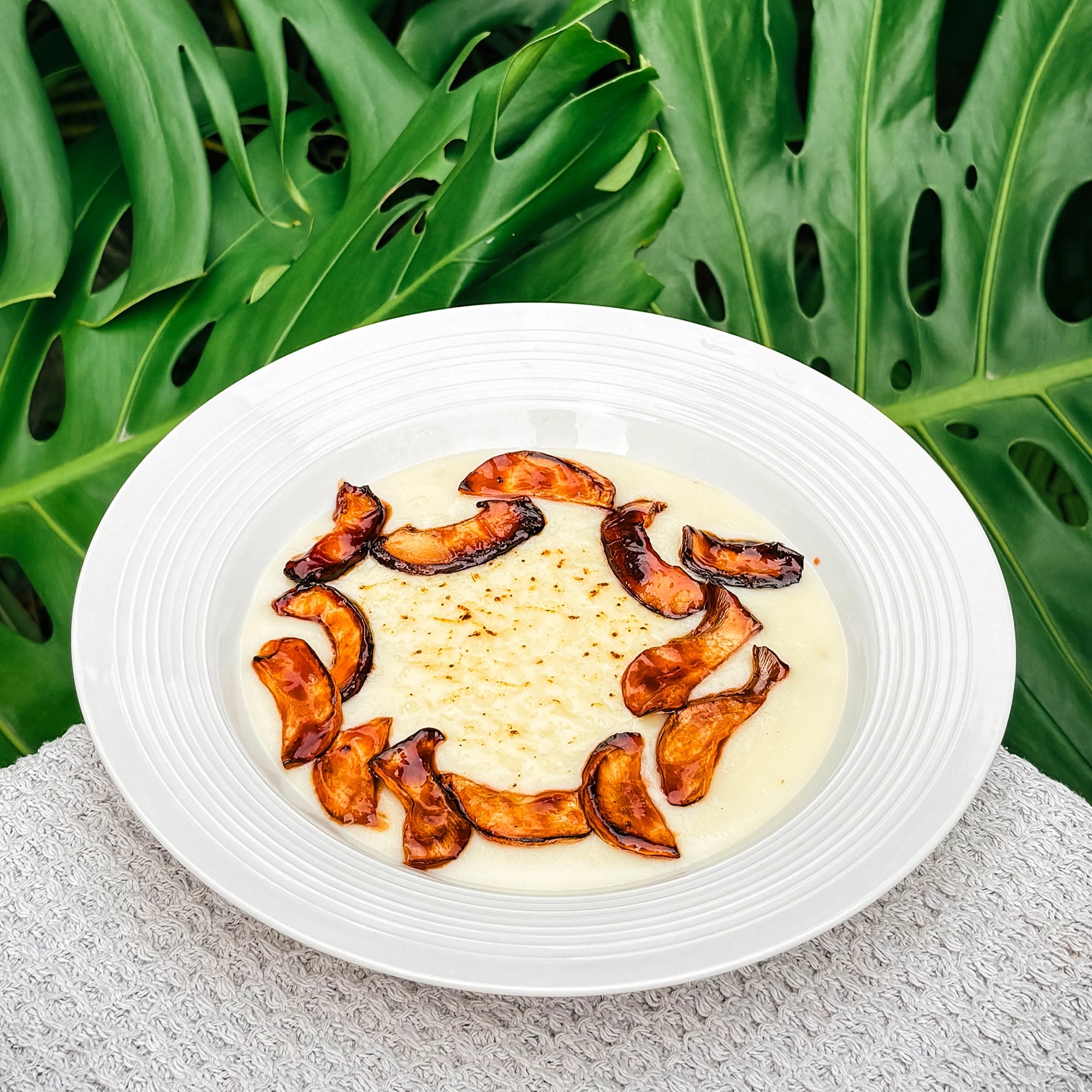 Truffle Mashed Potatoes With Local Mushrooms